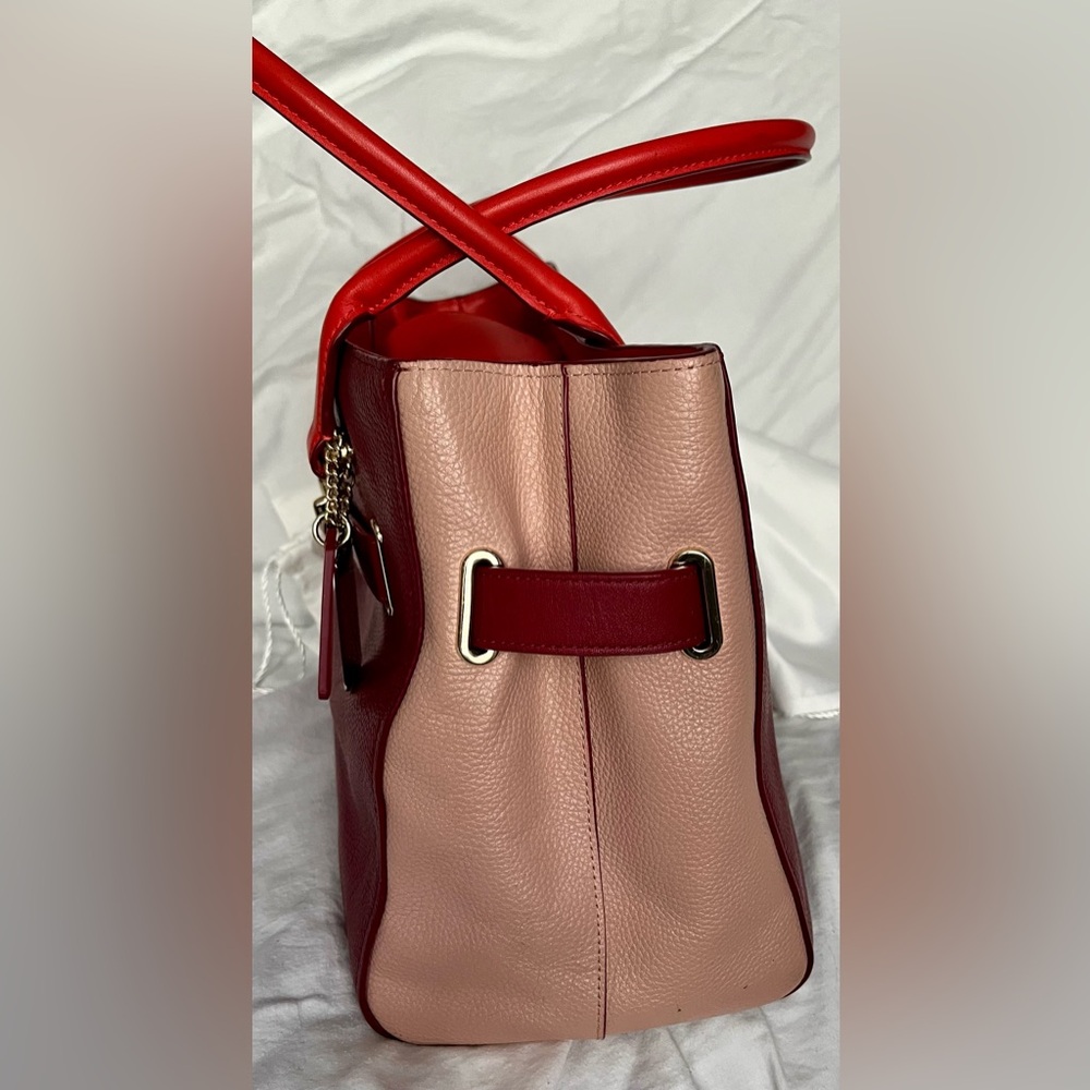 Coach pebbled leather shoulder bag - Picture 3 of 9